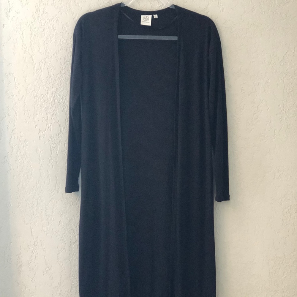 Daisy Fuentes Long Open Cardigan, Small